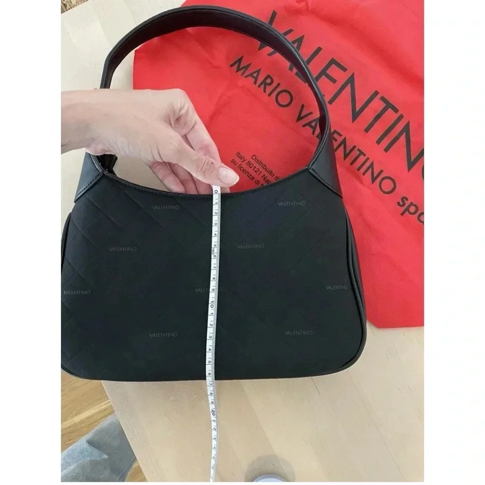 Mario Valentino black boho shoulder‎ bag
